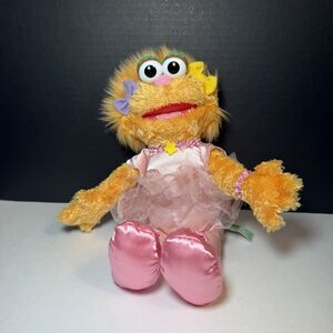 Sesame Place Zoe Plush Pink Ballerina 12” Sea World Exclusive 2020
